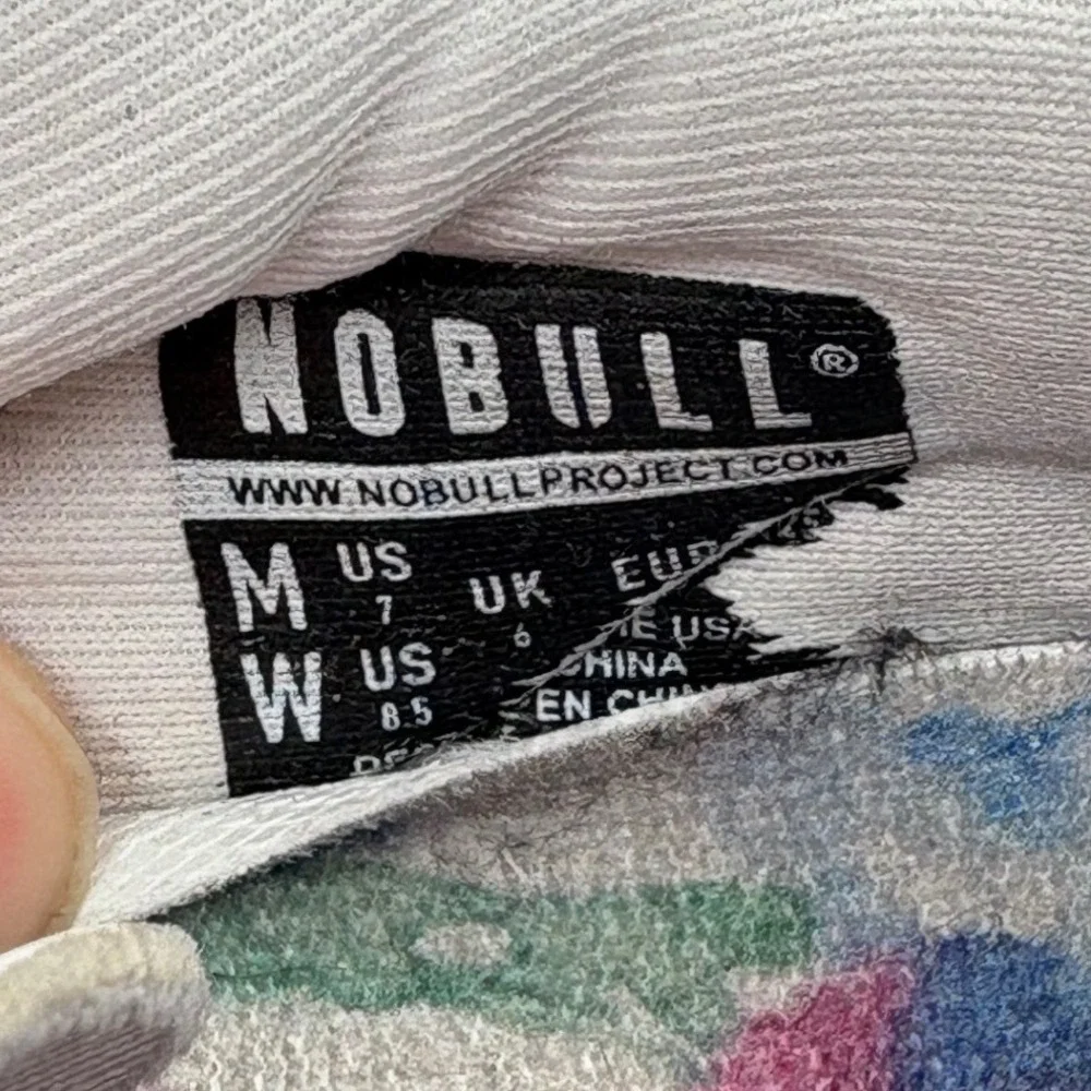 NOBULL Training Shoes Size W8.5 M7‎ US Multicolor NOBULL Floral Mesh Runners